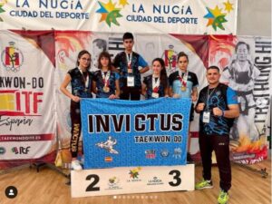Club invictus taekwondo Málaga
